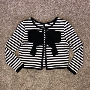 B&W striped top from H&M
